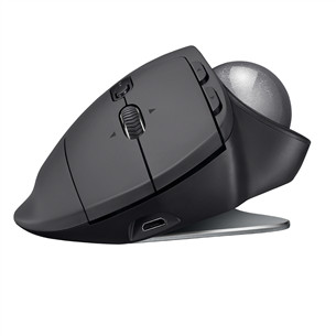 Logitech MX Ergo, must - Juhtmevaba optiline hiir
