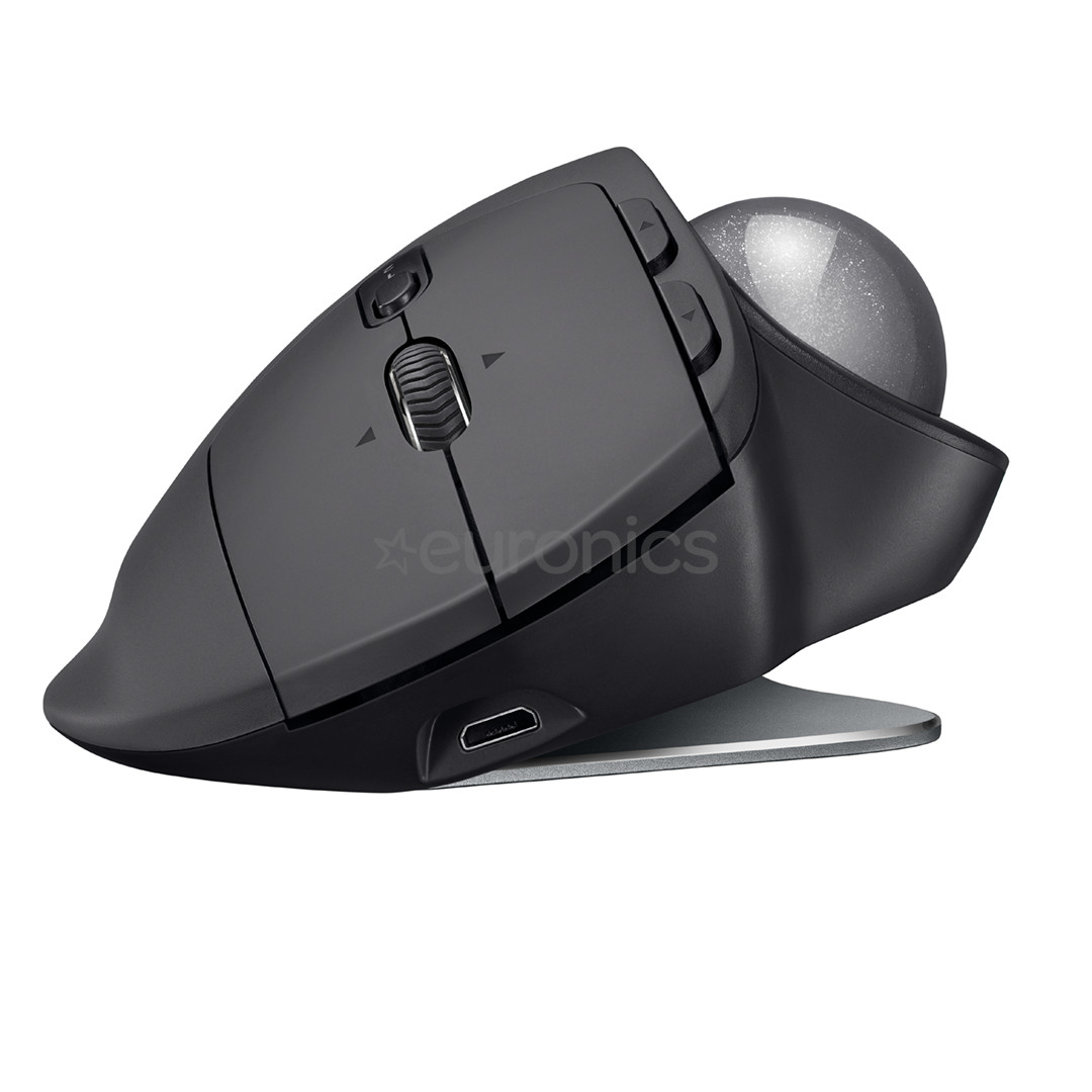 Logitech MX Ergo, must - Juhtmevaba optiline hiir