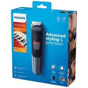Beard trimmer Multigroom 5000 series 9 in 1, Philips