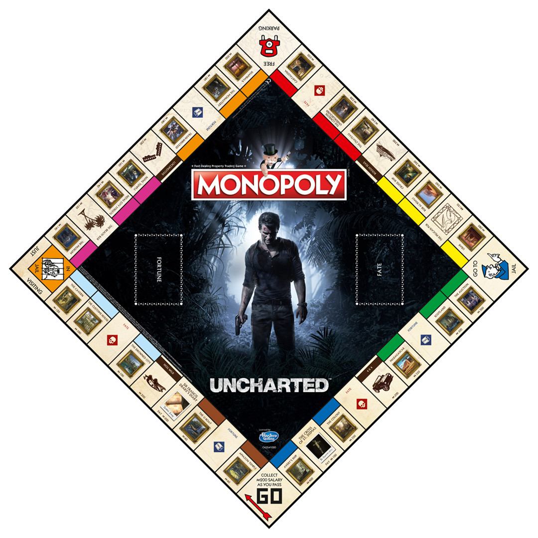 Lauamäng Uncharted Monopoly
