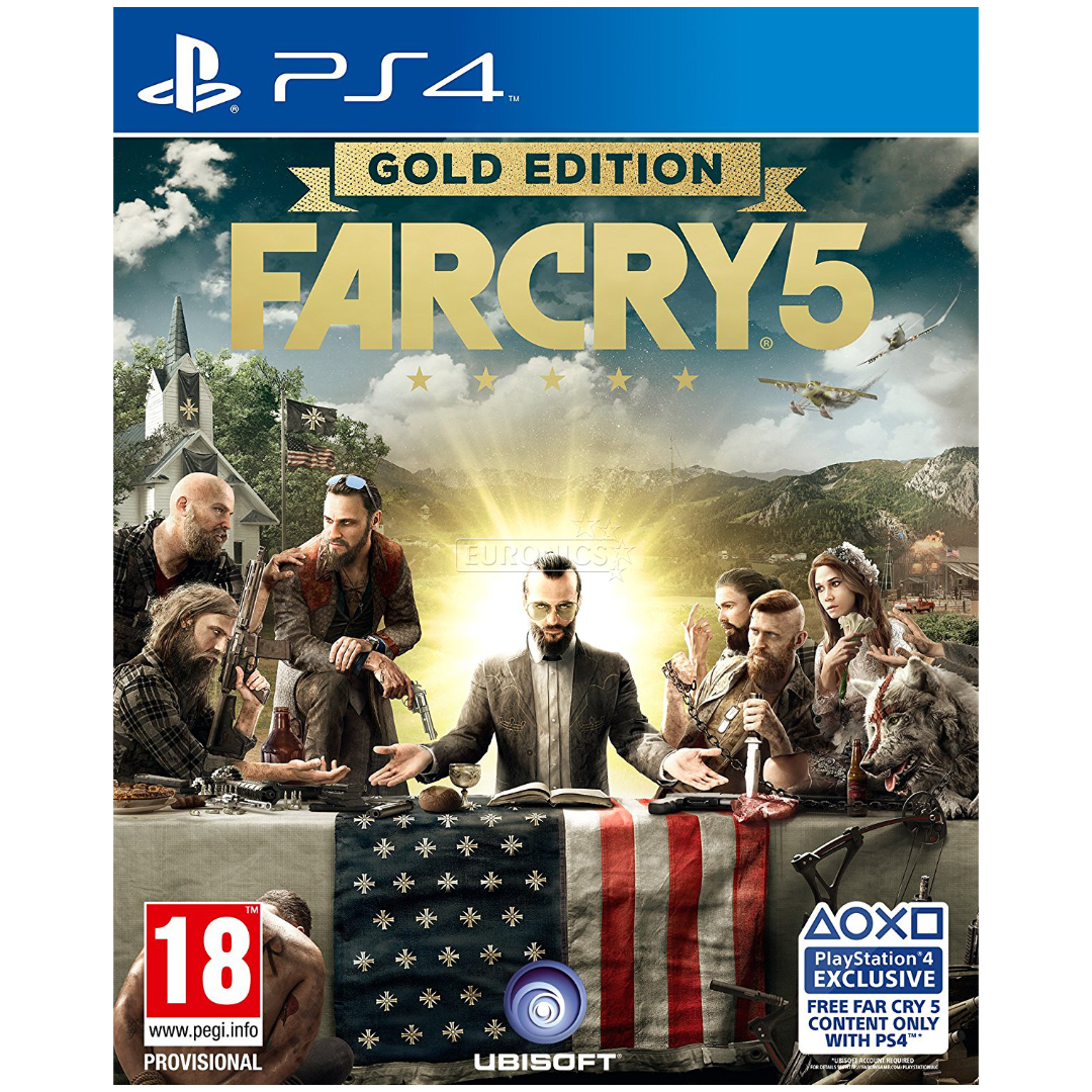 PS4 game Far Cry 5 Gold Edition (pre-order), PS4FARCRY5G