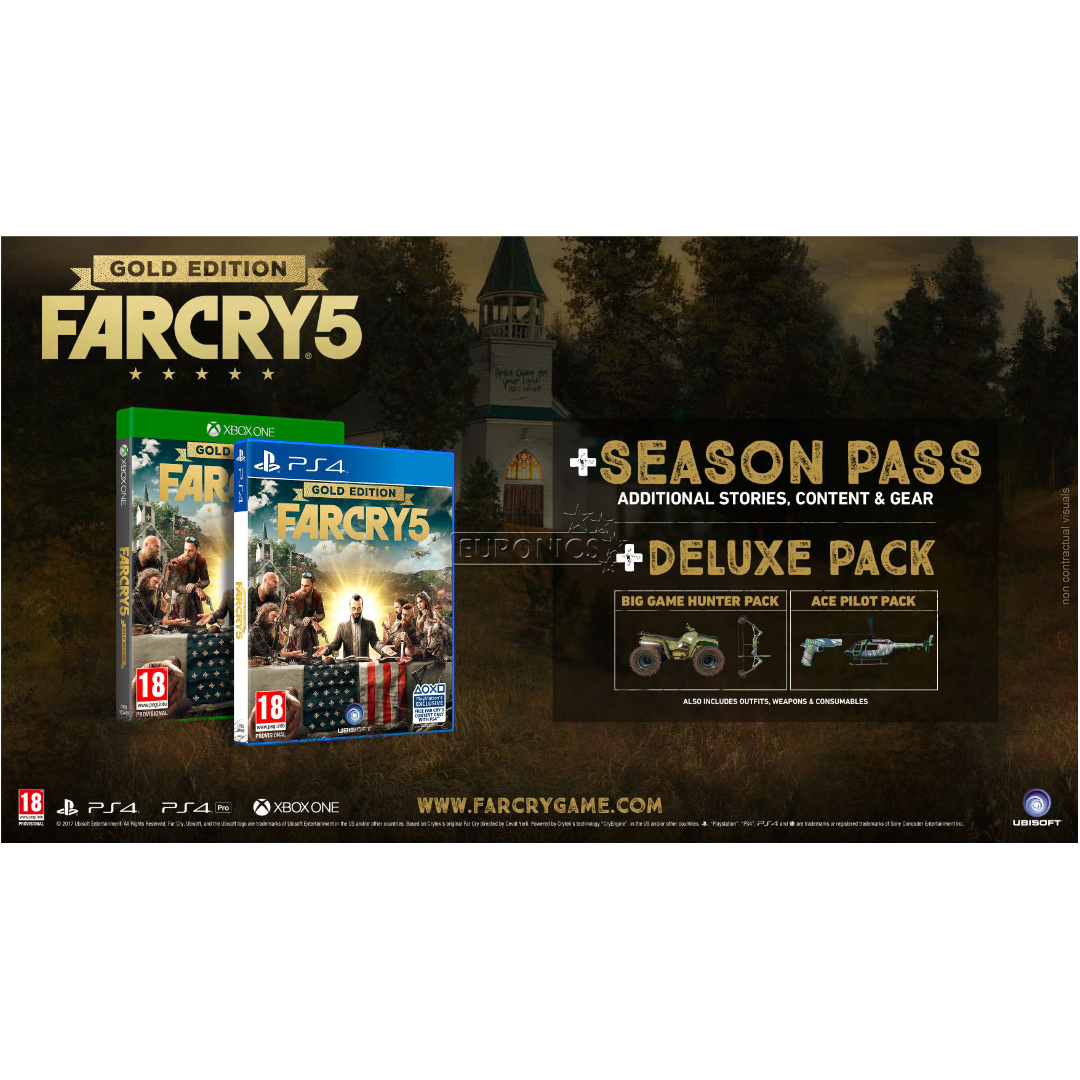 Xbox One game Far Cry 5 Gold Edition