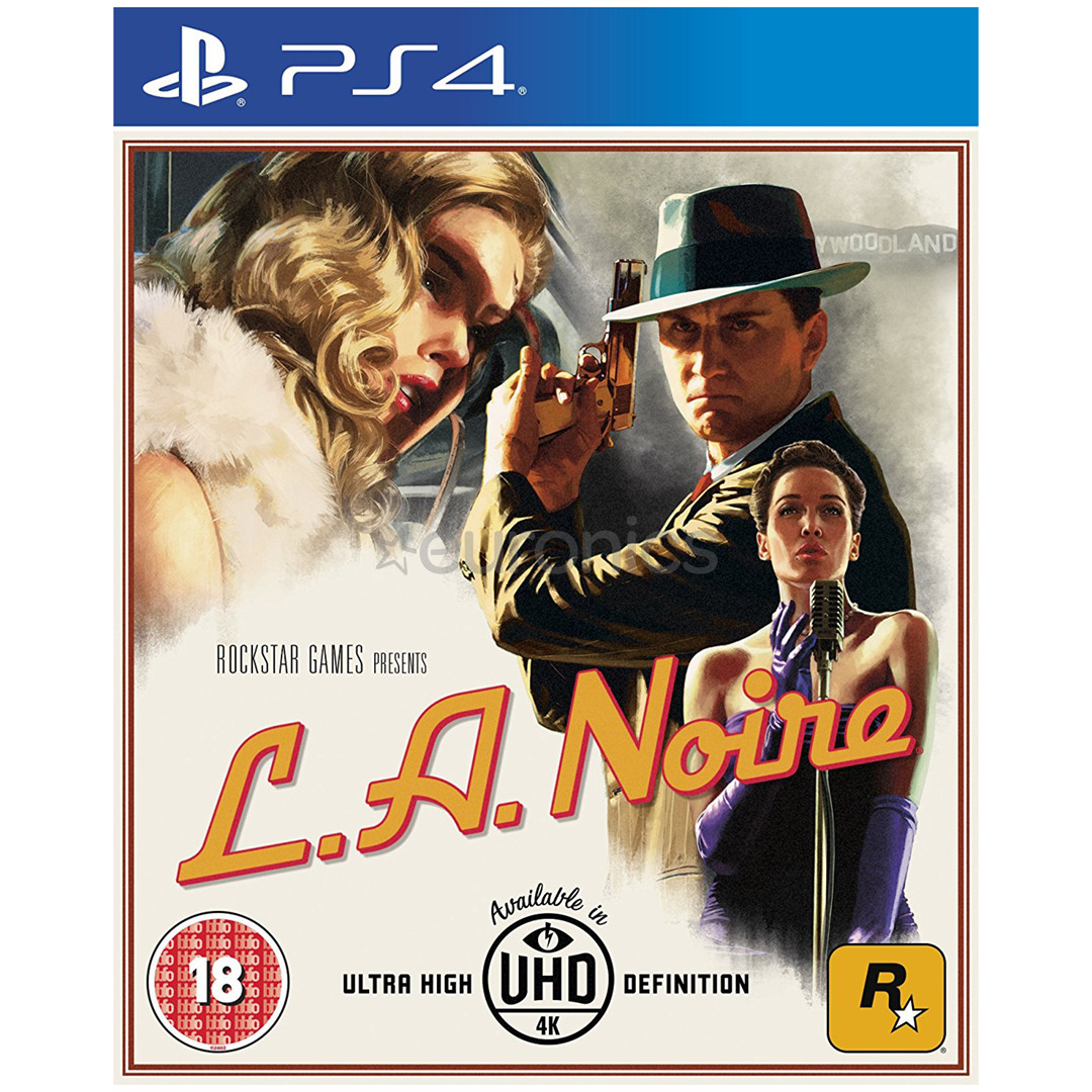 Игра для PlayStation 4, L.A. Noire