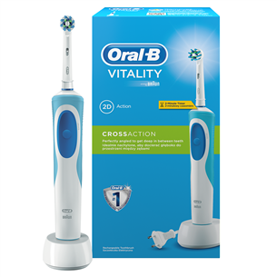 Electric toothbrush Oral-B Braun Vitality CrossAction + spare brush