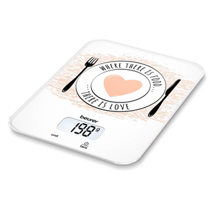 Beurer KS19, up to 5 kg, white - Digital kitchen scale