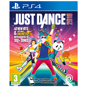 PS4 game Just Dance 2018