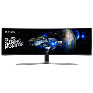 49" curved UltraWide QLED monitor Samsung