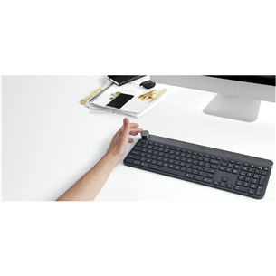 Logitech CRAFT, SWE, gray - Wireless Keyboard, 920-008502 |