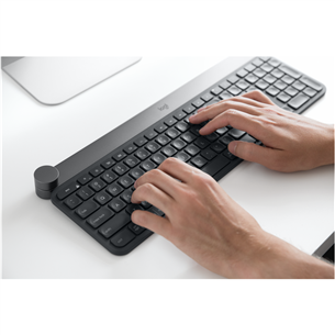 Logitech CRAFT, SWE, gray - Wireless Keyboard