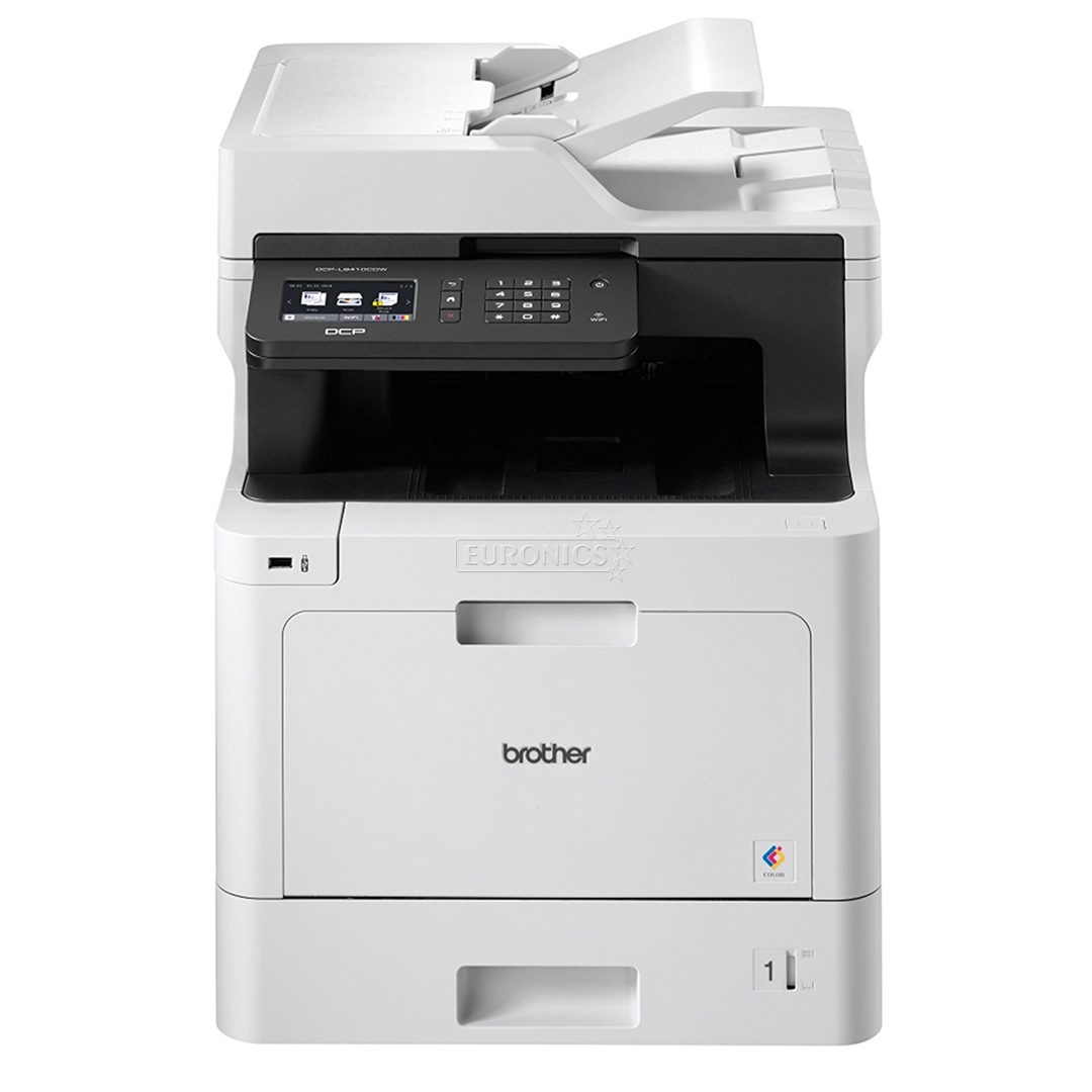 Brother DCP-L8410CDW, WiFi, LAN, dupleks, hall - Multifunktsionaalne värvi-laserprinter