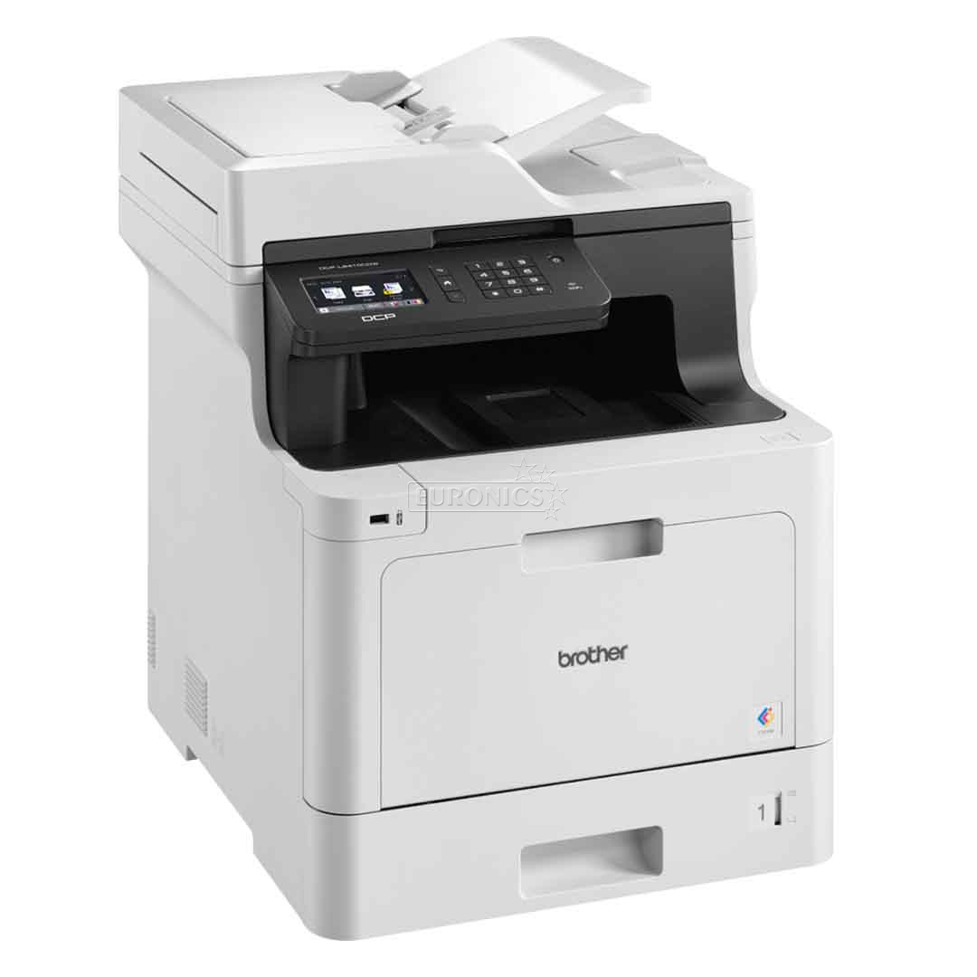 Brother DCP-L8410CDW, WiFi, LAN, dupleks, hall - Multifunktsionaalne värvi-laserprinter