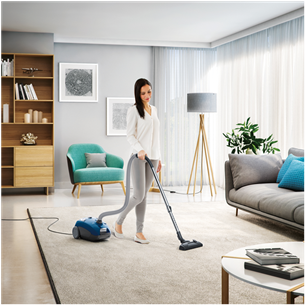 Electrolux EasyGo, 750 W, blue/grey - Vacuum cleaner