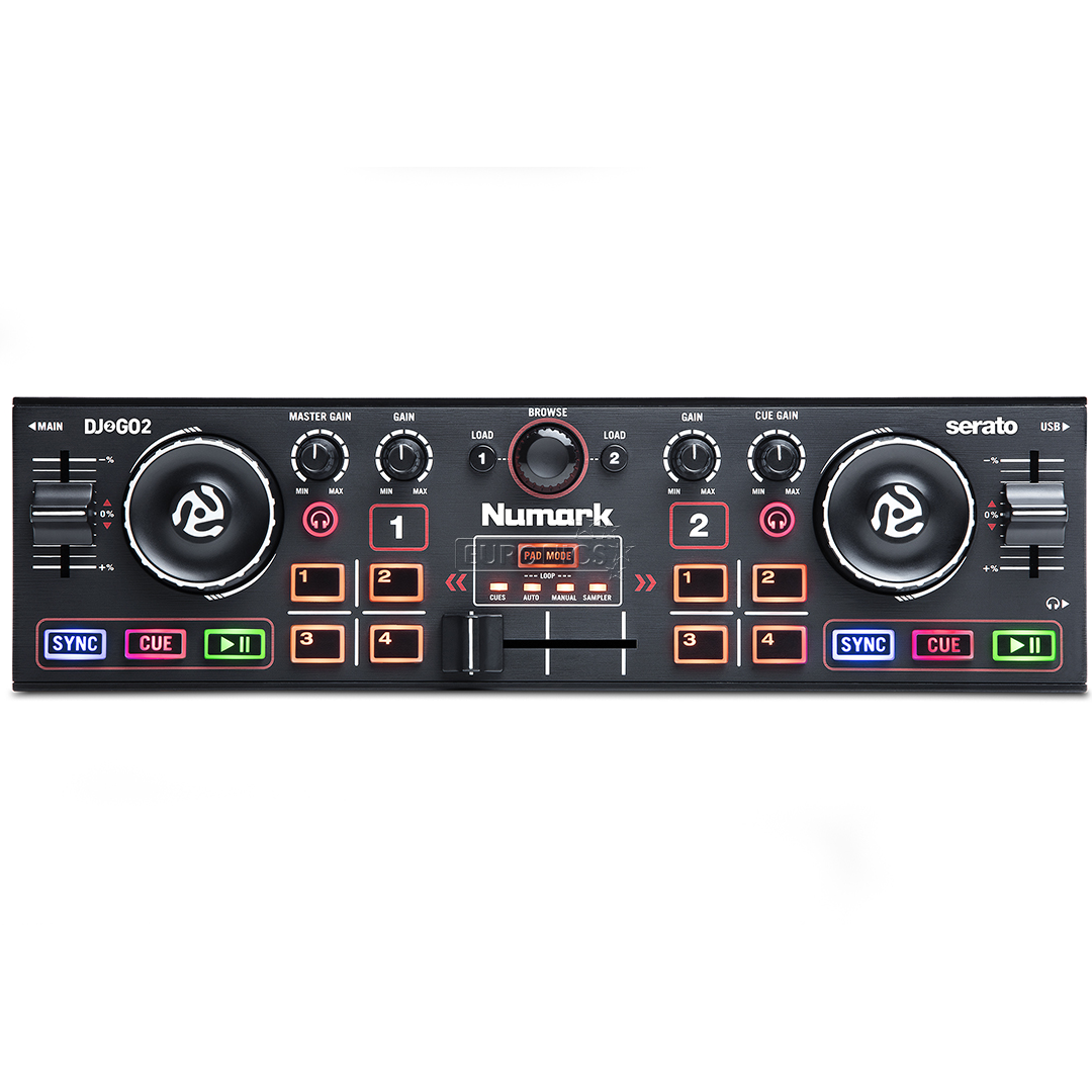 DJ-контроллер DJ2GO2, Numark