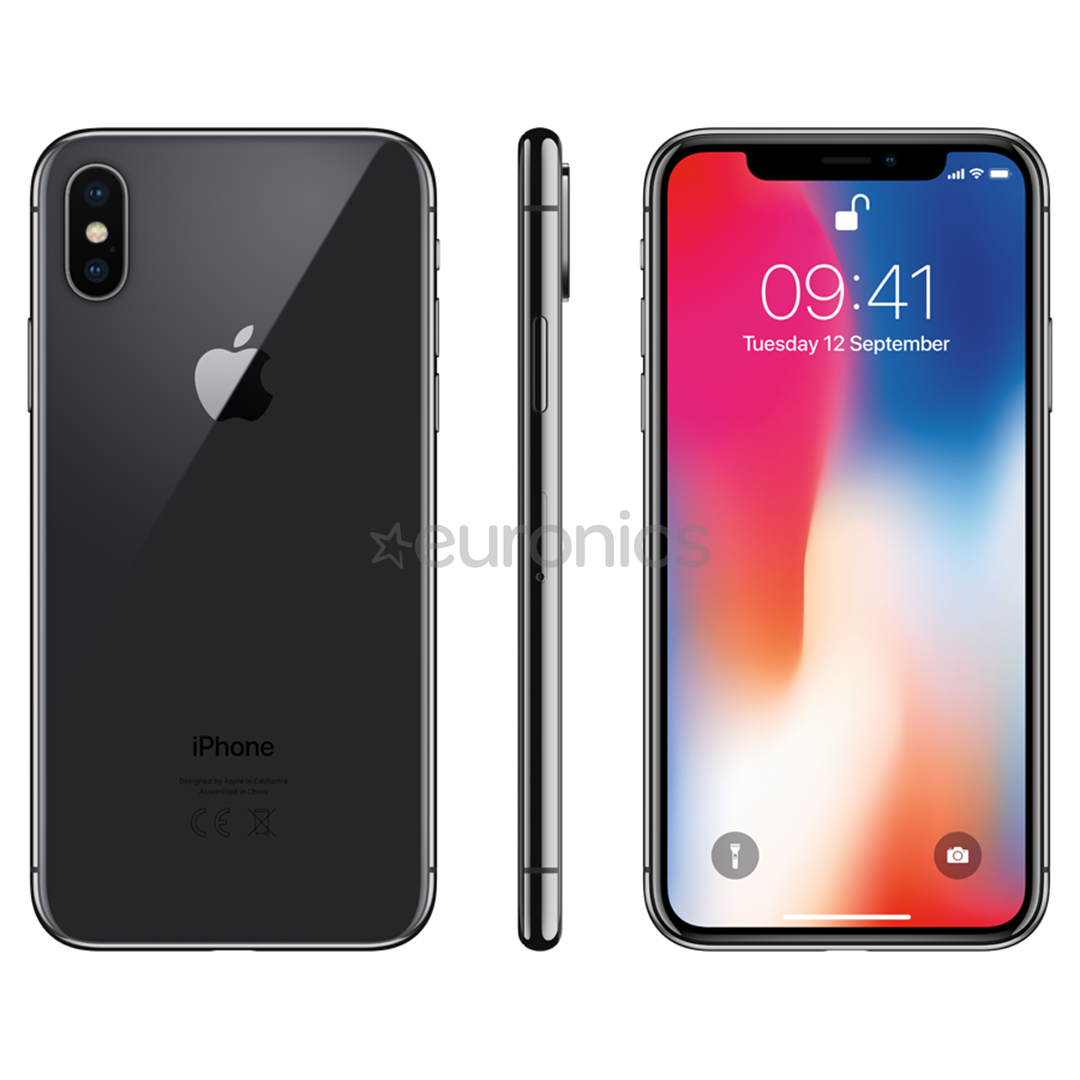 Smartphone Apple iPhone X (64 GB), MQAC2ET/A