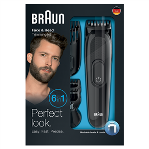 Multi grooming kit 6-in-1 Braun Face & Head