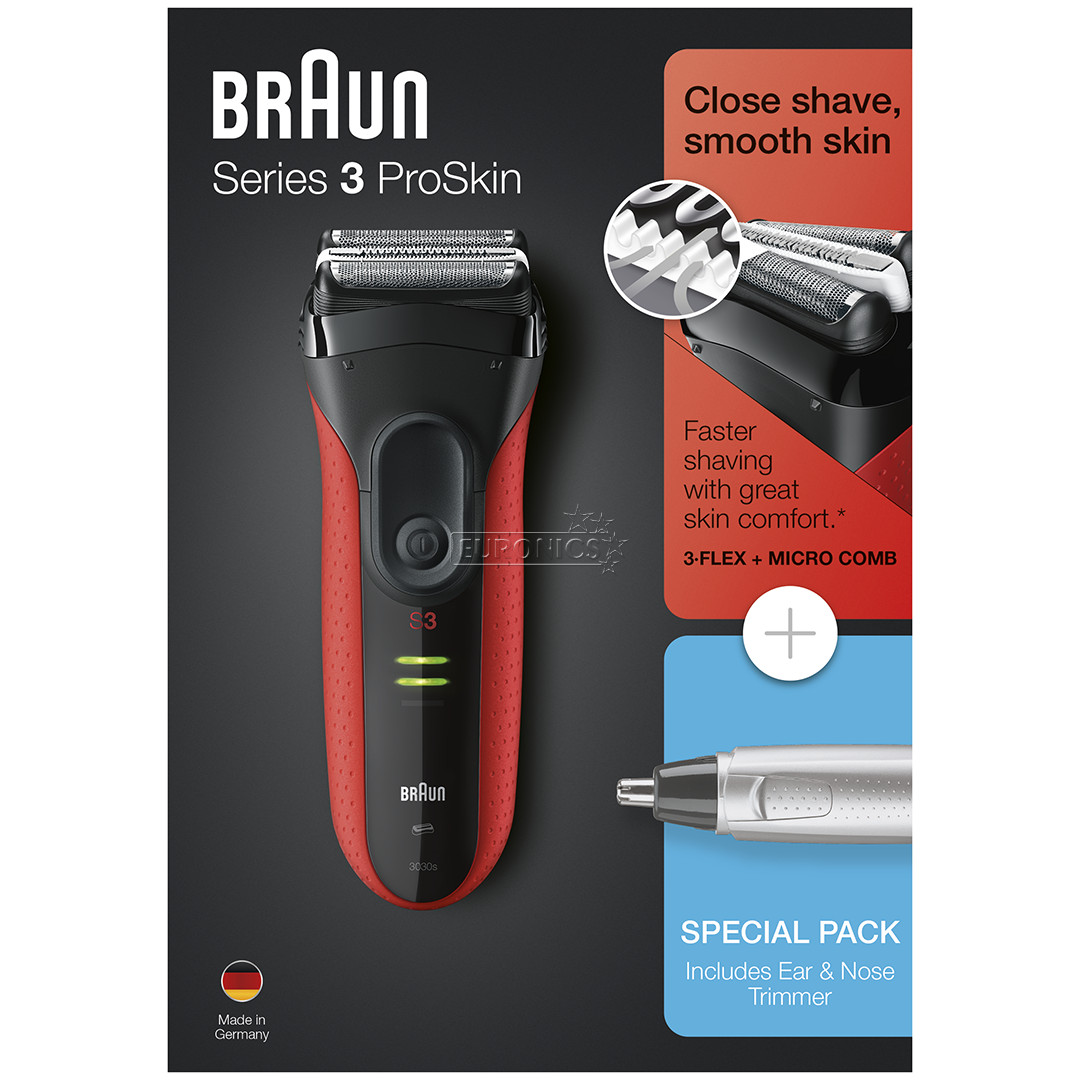 Pardel Braun Series 3  + nina- kõrvakarva trimmer