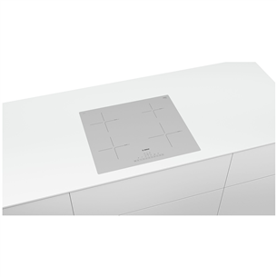 Bosch, width 59.2 cm, frameless, white - Built-in Induction Hob