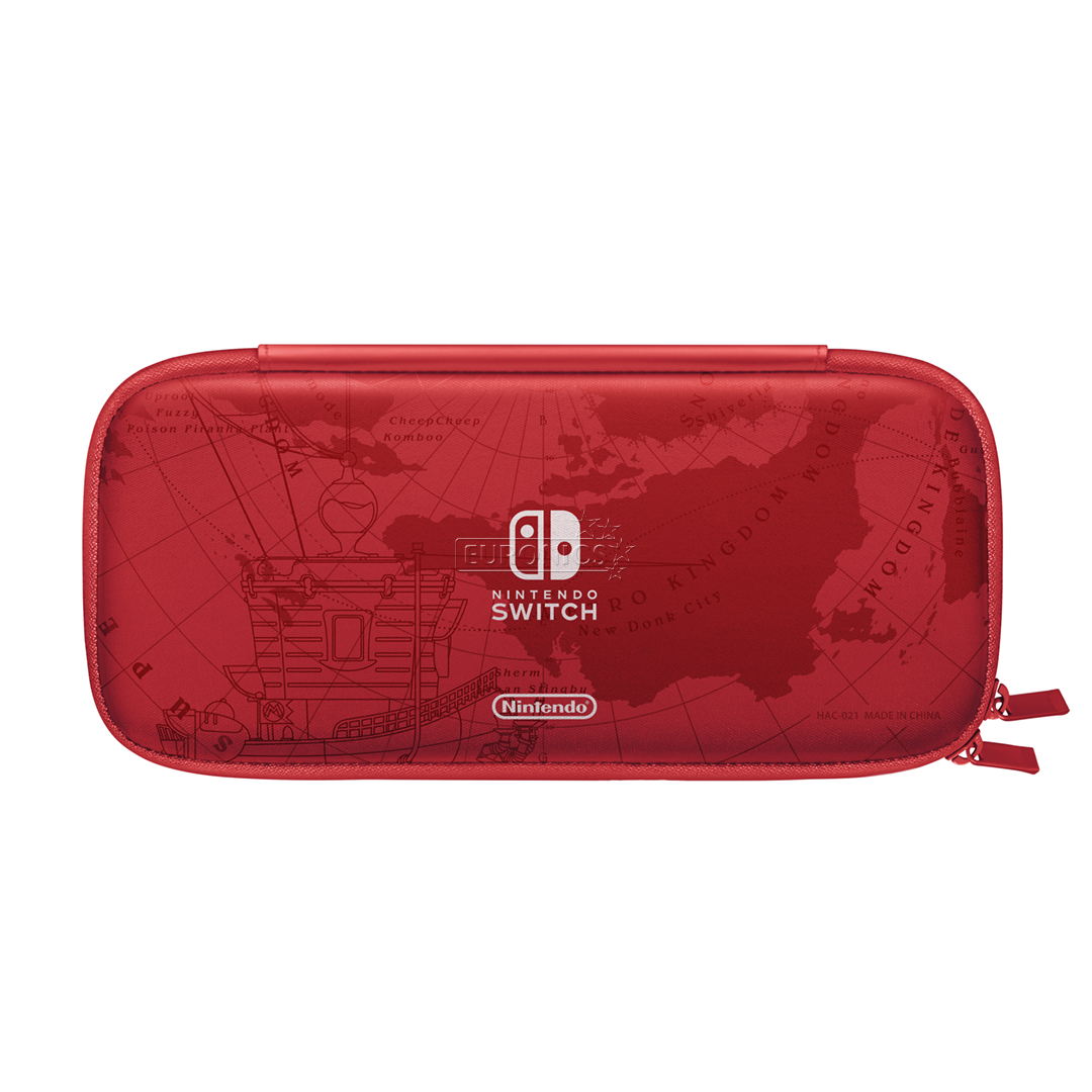 Switchi kandekott ja ekraanikaitse Nintendo Super Mario Odyssey Edition