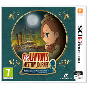 3DS game Layton's Mystery Journey