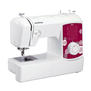 Brother, white/red - Sewing machine BN27