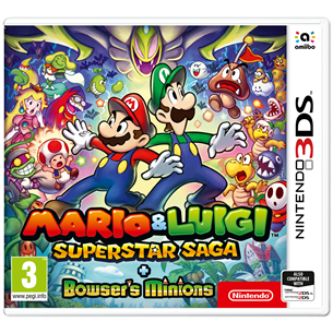 3DS mäng Mario & Luigi: Superstar Saga + Bowser's Minions