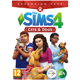 Компьютерная игра The Sims 4: Cats and Dogs