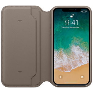 iPhone X leather folio Apple