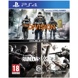 PS4 mäng Tom Clancy's The Division + Rainbow Six Siege