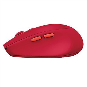 Logitech M590 Silent, vaikne, punane - Juhtmevaba laser/optiline hiir