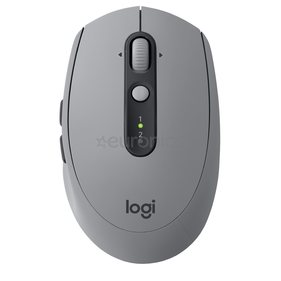 Logitech M590 Silent, vaikne, hall - Juhtmevaba laser/optiline hiir