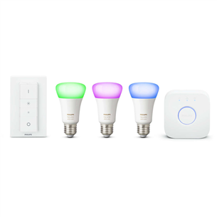 Nutivalgusti komplekt Philips Hue White and Color Ambience (E27)