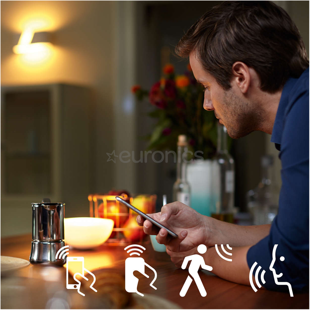 Nutivalgusti komplekt Philips Hue White and Color Ambience (E27)