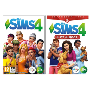 Игра для ПК, The Sims 4 + Cats and Dogs Bundle