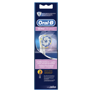 Varuharjad Braun Oral-B Sensi Ultra Thin 2 tk EB60-2