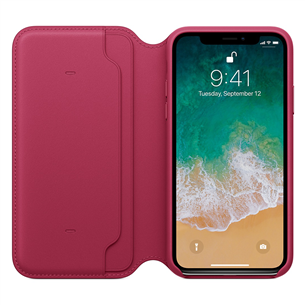 iPhone X leather folio Apple