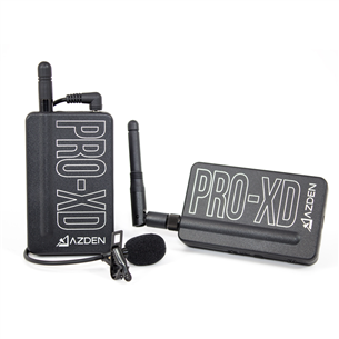 Digital wireless microphone system Azden Pro XD