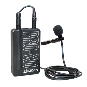 Digital wireless microphone system Azden Pro XD