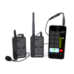 Digital wireless microphone system Azden Pro XD