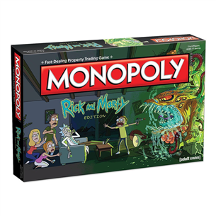 Board game Monopoly - Rick and Morty