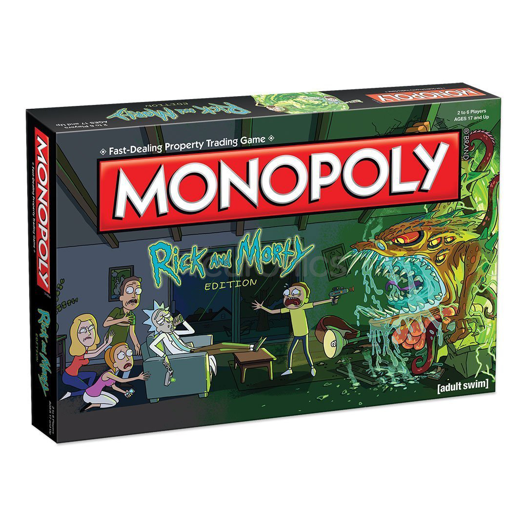Настольная игра Monopoly - Rick and Morty