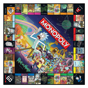 Board game Monopoly - Rick and Morty