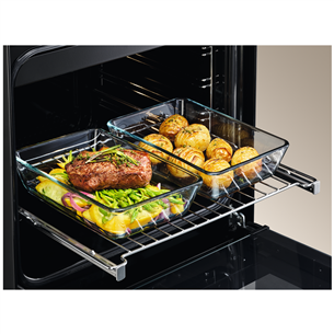 Gas cooker with electric oven Electrolux (50 cm)