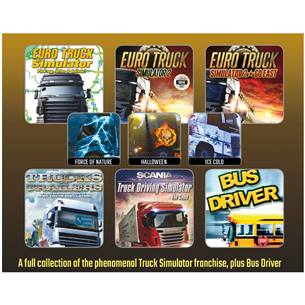 Компьютерная игра Euro Truck Simulator 2 Mega Collection