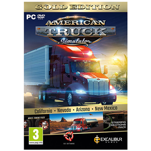 PC game American Truck Simulator Gold Edition