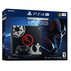 Игровая приставка PlayStation 4 Pro, Sony +  Battlefront II Limited Edition