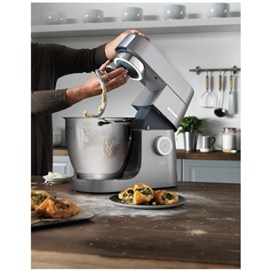 Kenwood Chef Titanium XL, 6,7 л/1,6 л, 1700 Вт, cеребристый - Кухонный комбайн