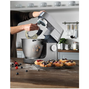 Kenwood Chef Titanium XL, 6,7 л/1,6 л, 1700 Вт, cеребристый - Кухонный комбайн