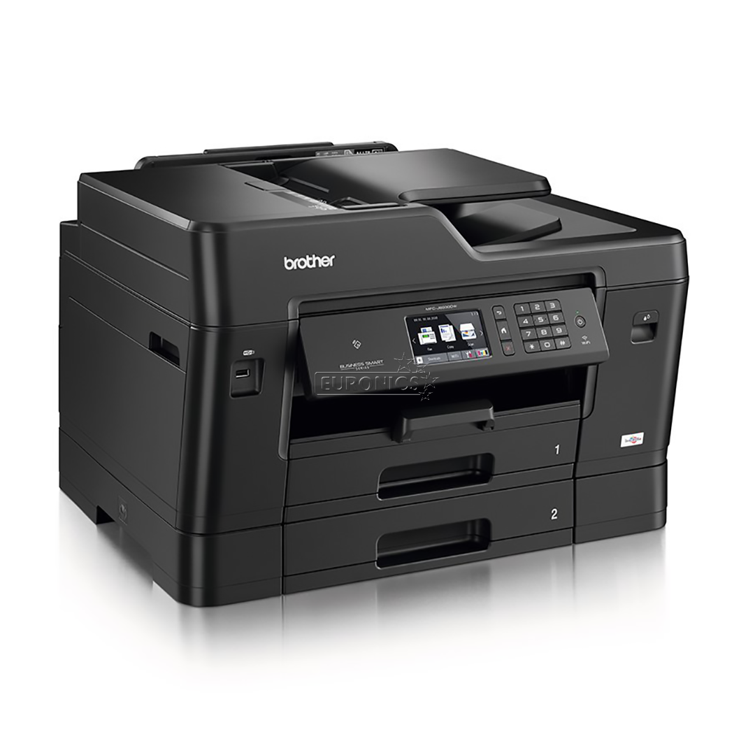 Brother MFC-J6930DW, WiFi, LAN, dupleks, must - Multifunktsionaalne värvi-tindiprinter