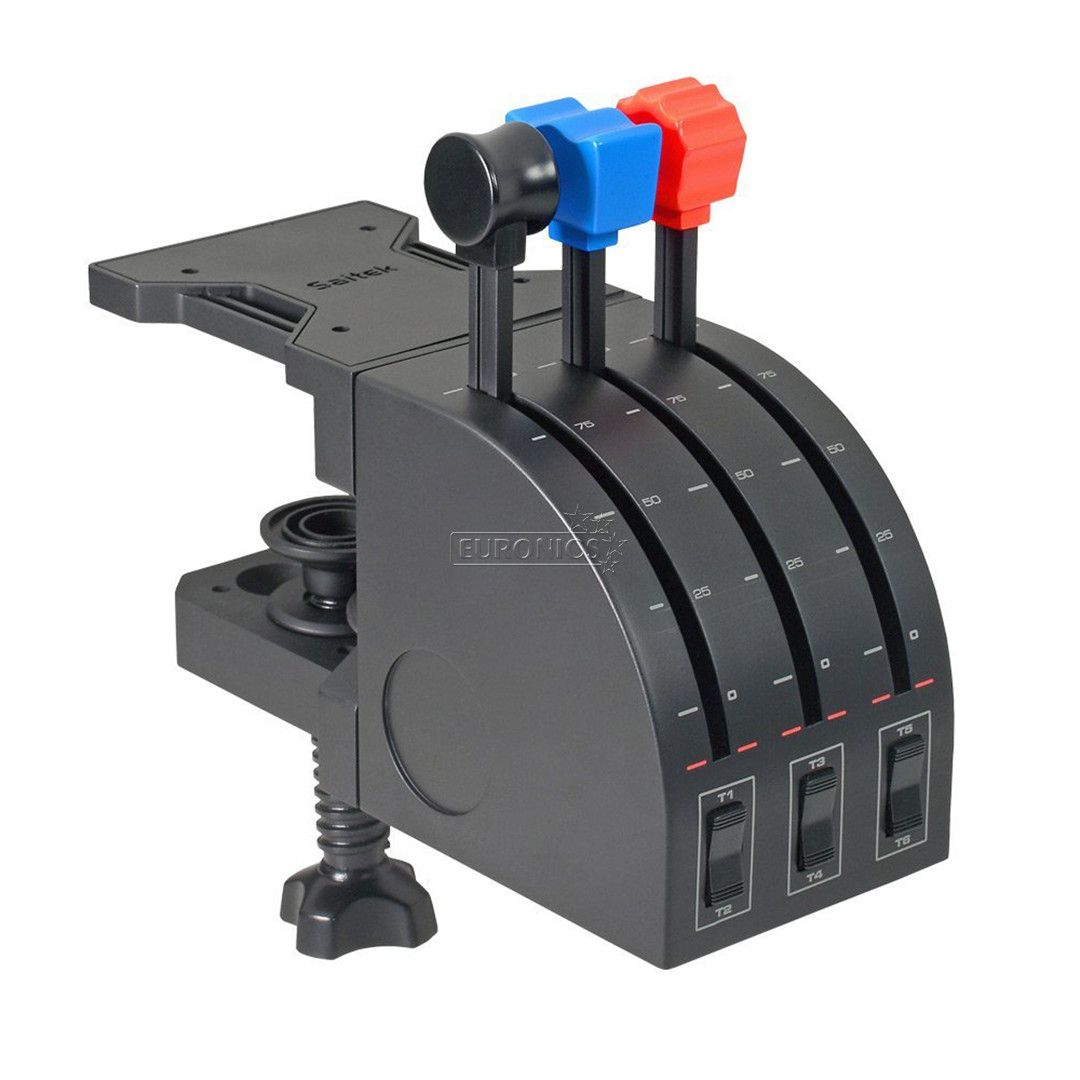 Logitech Saitek Flight Simulator - Блок рычагов для симулятора