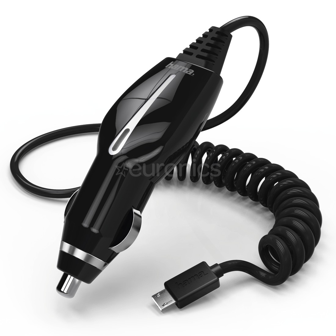 Autolaadija Micro USB Hama